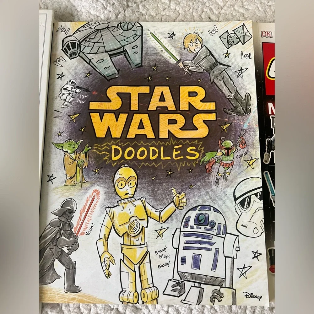 Disney Star Wars Children’s Book Large Books 3 in set